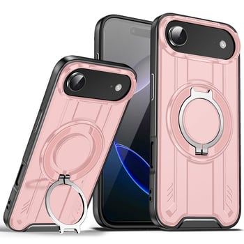 Lingsheng magnetski rotirajući stalak, zaštitna futrola za iPhone 17 Pro Max