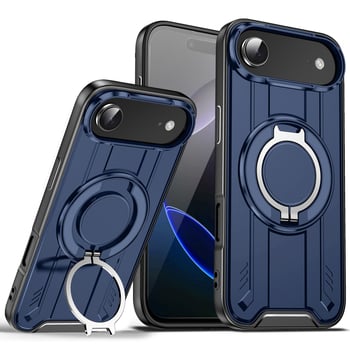 Lingsheng magnetski rotirajući stalak, zaštitna futrola za iPhone 17 Pro Max