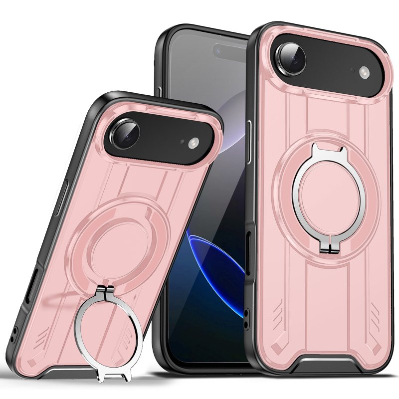 Lingsheng magnetski rotirajući stalak, zaštitna futrola za iPhone 17 Pro Max
