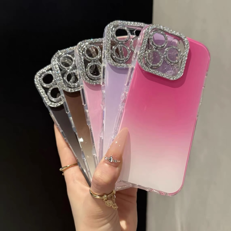 Gradientni Ins-stil zaštitni kućište za iPhone 13/14 seriju, ručno izrađeni akril, otporno na padove