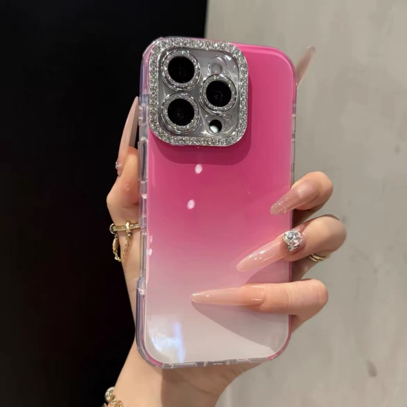 Gradientni Ins-stil zaštitni kućište za iPhone 13/14 seriju, ručno izrađeni akril, otporno na padove