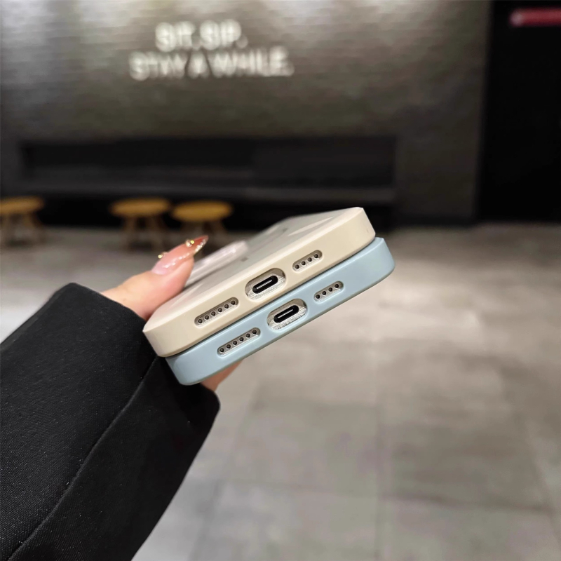 Kućište za iPhone 16 Pro Max, PC mat završna površina, tanak magnetski prsten, otporno na padove