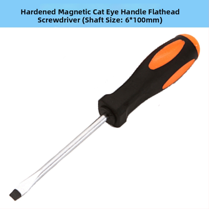 Șurubelniță manuală magnetică cu capete încrucișat și plat, mâner cu masaj și lungime telescopică reglabilă