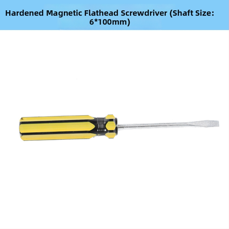 Șurubelniță manuală magnetică cu capete încrucișat și plat, mâner cu masaj și lungime telescopică reglabilă