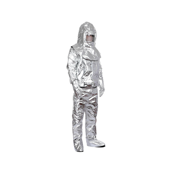 Aluminijsko izolacijsko odijelo za gašenje požara, vatrootporan i kemijski otporan, zaštita od zračenja za kotlovnice