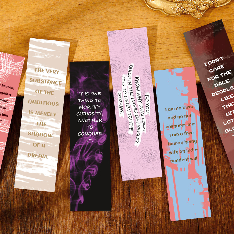 Set de 30 semne de carte cu design elegant, marcatoare de lectură personalizate și creative