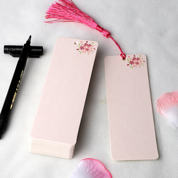 Kit DIY pentru semne de carte pentru elevi: carduri pictate manual și hârtie goală pentru semne de carte