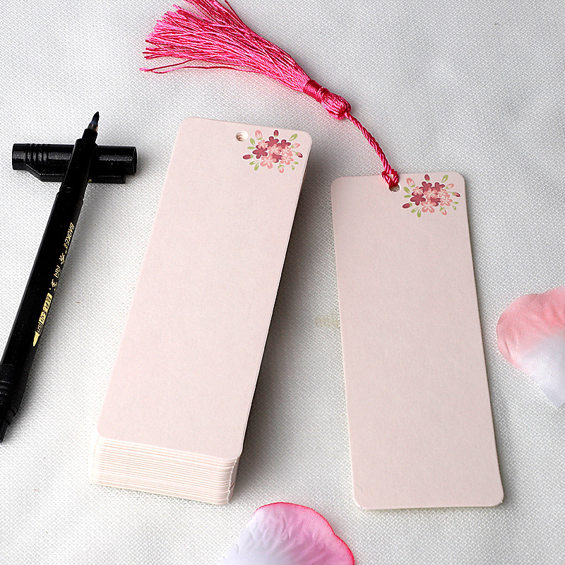 Kit DIY pentru semne de carte pentru elevi: carduri pictate manual și hârtie goală pentru semne de carte