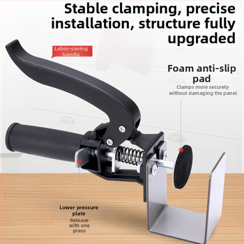 Clip tip G pentru montarea panoului sertar, clemă din oțel inoxidabil, fixare rapidă, instrument de instalare