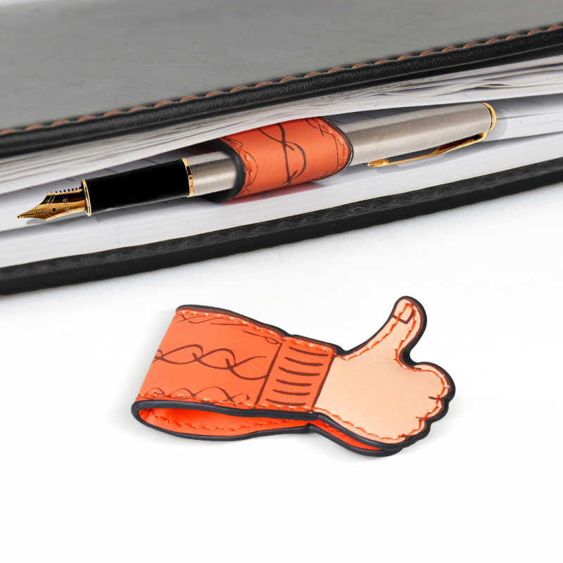 Marcaj magnetic din piele PU, clips pentru planner, clip de carte și clip pentru bani
