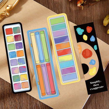 30 pensule de pictură pentru desene animate – serie pentru jurnal simplu, materiale creative pe hârtie, semn de carte DIY