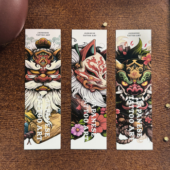 18 semne de carte în stil japonez, carduri decorative personalizate, note de lectură creative, original de înaltă calitate