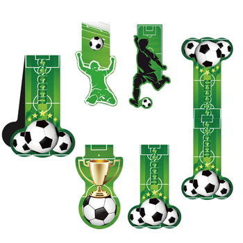 Semn magnetic de pagină – seria Fotbal, clip pentru pagini pentru jurnal