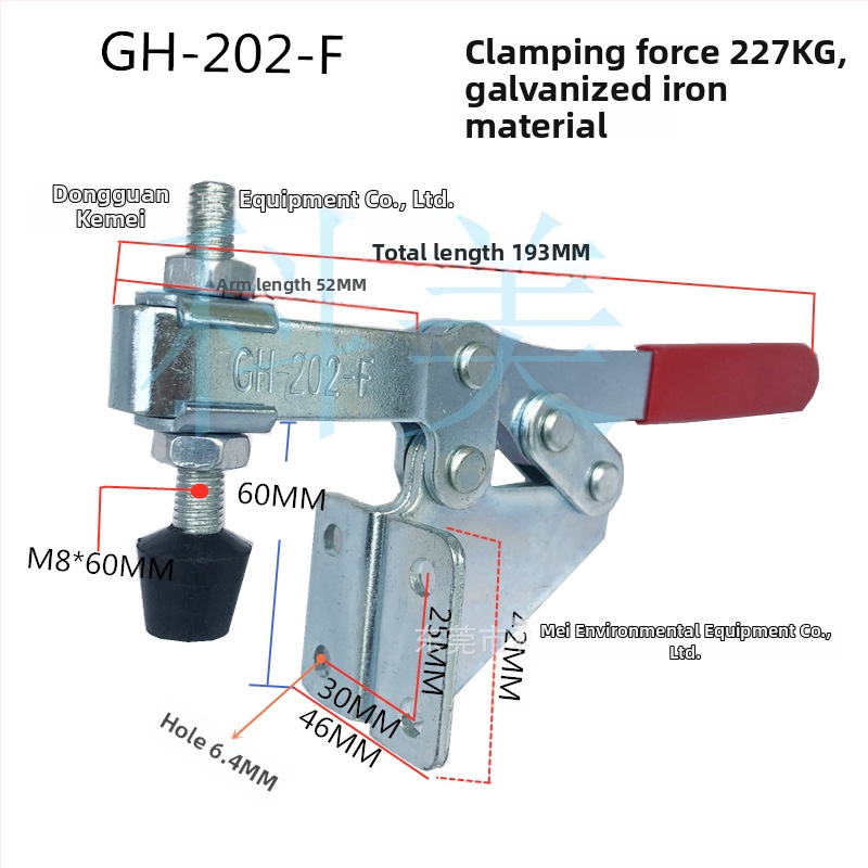 Clemă de prindere rapidă, fixare orizontală CS21382 21383 25383 25382
