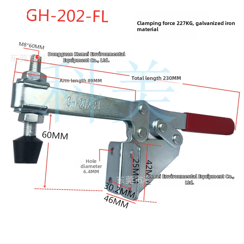 Clemă de prindere rapidă, fixare orizontală CS21382 21383 25383 25382