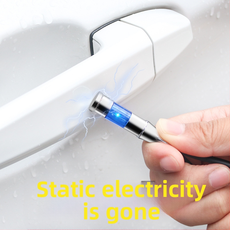 Téli autóhoz való elektrosztatikus eltávolító rúd, érintésre aktiválódó statikus eliminátor