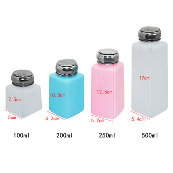 Bolan бутилка за алкохол с помпа от медна сърцевина, пластмасово тяло, 100 ml / 200 ml / 250 ml, антистатичен инструмент