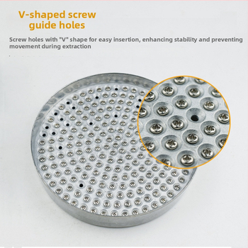 Metalni organizator vijaka s kutijom za brojanje vijaka 1–5 mm