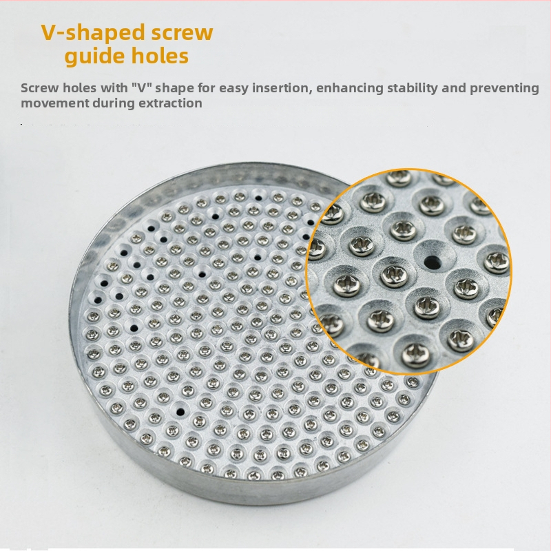 Metalni organizator vijaka s kutijom za brojanje vijaka 1–5 mm