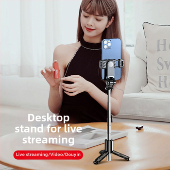 Mini Bluetooth selfie tyč so statívom – univerzálne pre telefón, na fotenie a natáčanie videí, s diaľkovým ovládaním