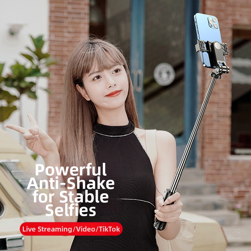 Mini Bluetooth selfie tyč so statívom – univerzálne pre telefón, na fotenie a natáčanie videí, s diaľkovým ovládaním