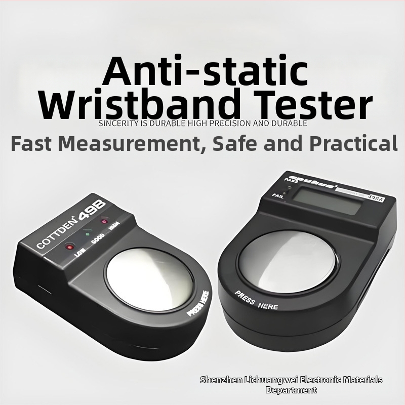 Anti-statički tester narukvice 498 – žično, bijelo svjetlo