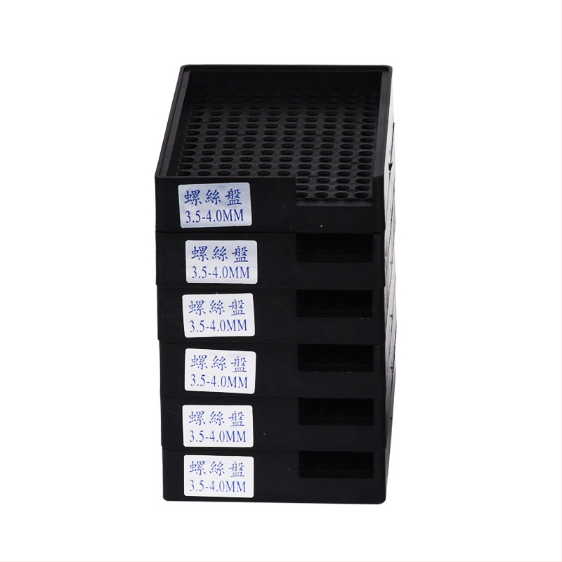 Disc organizator din plastic antistat pentru șuruburi, 1.0–4.0 mm