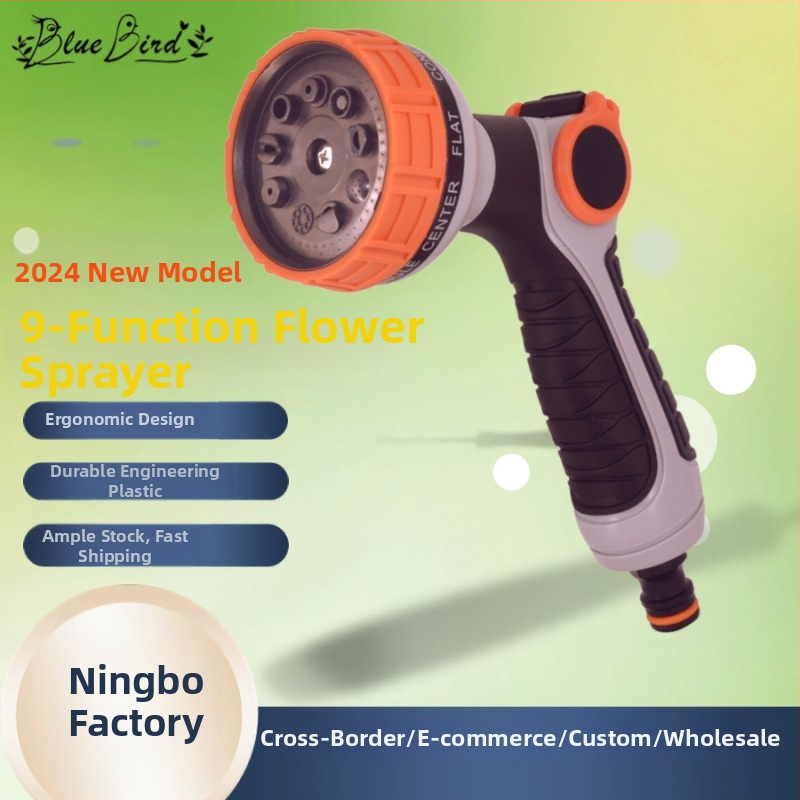 BLUEBIRD Pistolă de stropit cu presiune înaltă 1 L – unealtă multifuncțională pentru grădină, gospodărie și agricultură