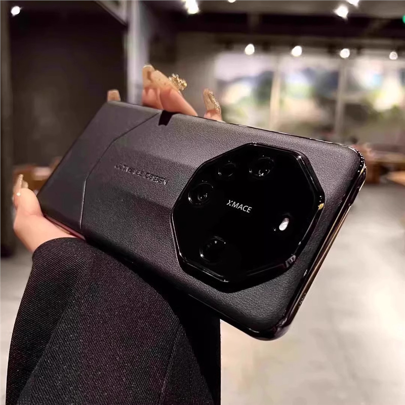 Husă Fengda pentru Huawei Mate70 Pro – husă acrilică minimalistă cu model gravat, anti-alunecare și protecție la căderi, MT60P