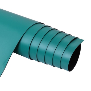 Covoră de masă din PVC antistatice, 2 mm grosime, albastru/verde/gri/negru, personalizabil