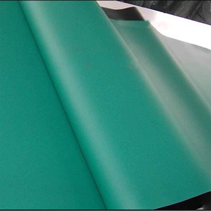 Covor anti-static pentru masă de lucru, ecologic, fără miros, rezistent la temperaturi înalte și uzură, suprafață mată pentru laborator și spațiu de lucru, PVC