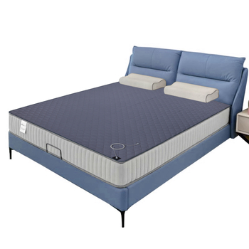 Saltea anti-static cu fibre de argint pentru împământare, dimensiuni 1,8 × 2 m, model AM100, umplutură din bumbac, grosime 5 cm