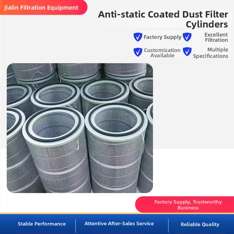 Antistatický potiahnutý prachový filter, kazeta 325×1000, cylindrický prvok hydraulického filtra