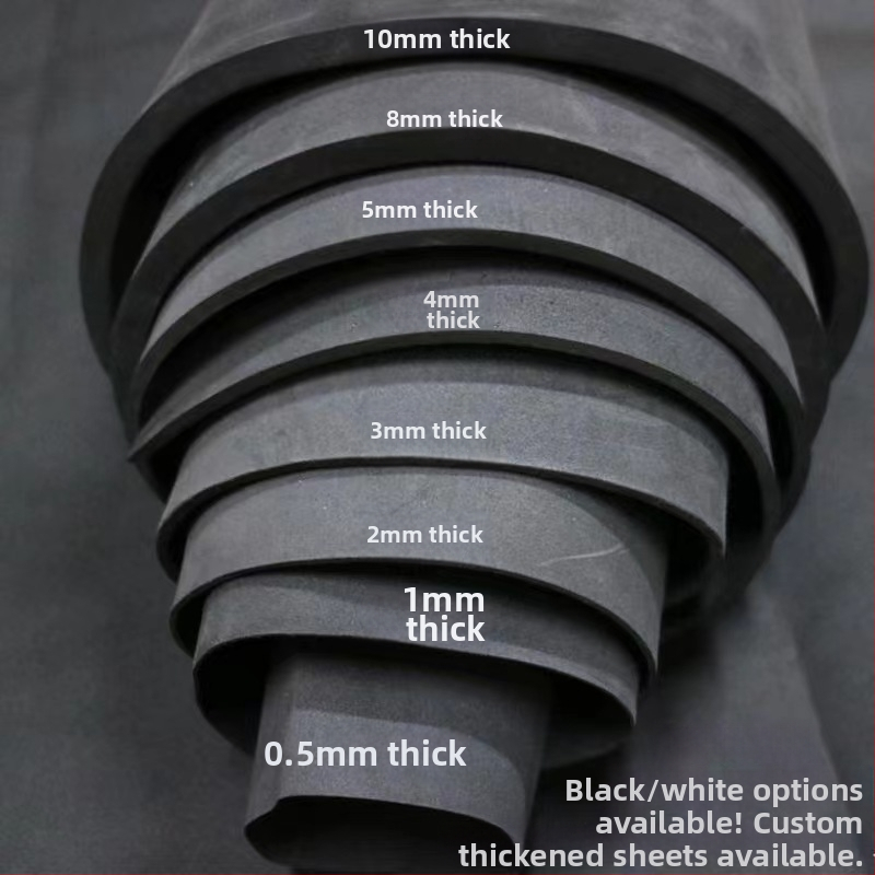 Material EVA – folie sau foaie din spumă, elasticitate înaltă, anti-static, ecologic, alb-negru, grosime 0,5–60 mm