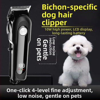 Ustensilă electrică de tuns pentru Bichon Frisé, instrument de îngrijire pentru câini, pentru tunderea blănii și a părului de la labe.