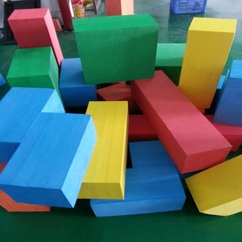 Blocuri EVA colorate pentru loc de joacă pentru copii, piscină din burete, cărămizi din burete EVA pentru seturi DIY de construcție.