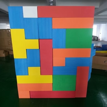 Blocuri EVA colorate pentru loc de joacă pentru copii, piscină din burete, cărămizi din burete EVA pentru seturi DIY de construcție.
