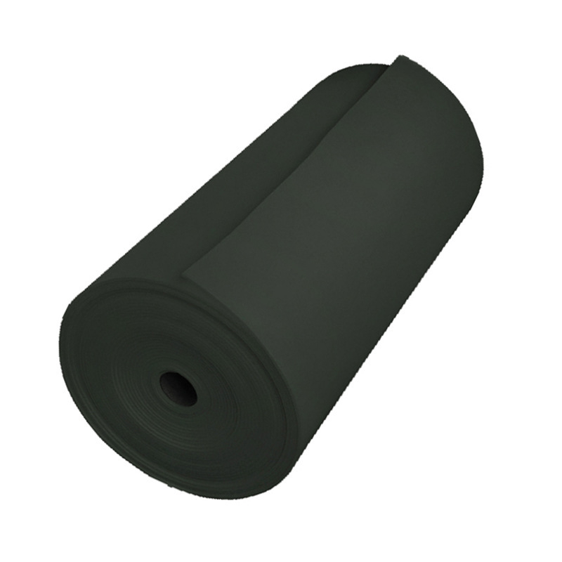 Negru XPE material spumă pe role pentru formare în forme speciale, placă izolatoare din spumă, spumă PE reticulată chimic