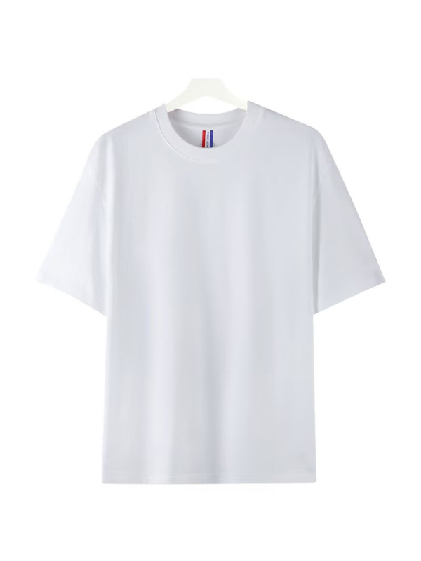 Tricou din bumbac 100%, 310 g, oversize, croială lejeră, imprimare personalizată