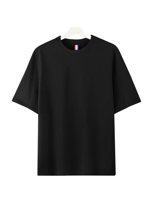 Tricou din bumbac 100%, 310 g, oversize, croială lejeră, imprimare personalizată