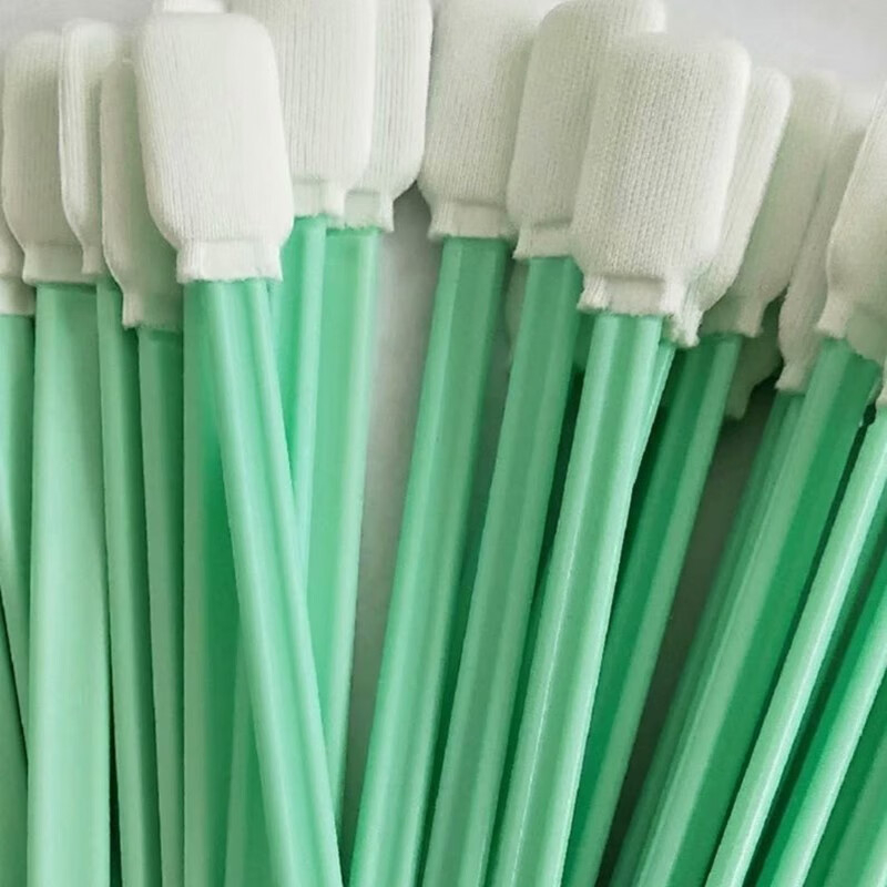 Tampon de curățare fără praf și bețișor de șters din microfibră, antistatice