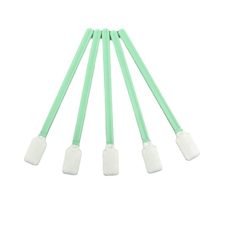 Tampon din vată fără praf cu cap de burete, pentru instrumente de precizie – ustensilă de curățare pentru imprimante și cipuri