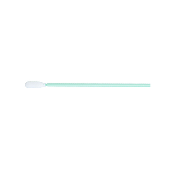 Tampon de bumbac cu cap de burete, fără praf, curățare antistatice a suprafețelor, mâner verde, utilizare industrială