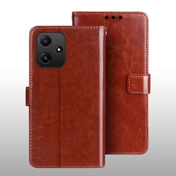 Kućište od imitacijske kože za Xiaomi POCO F7 Ultra, X7 Pro i M6 Plus, s potpunim zaštitnim rubom i držačem