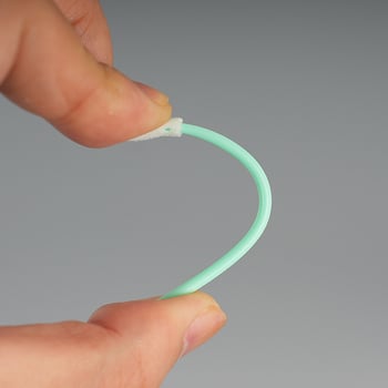 636C Tampon de bumbac purificator, fără praf, cu cap textil, vârf rotund, curățare praf în spații, anti-static