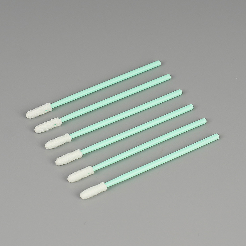 636C Tampon de bumbac purificator, fără praf, cu cap textil, vârf rotund, curățare praf în spații, anti-static