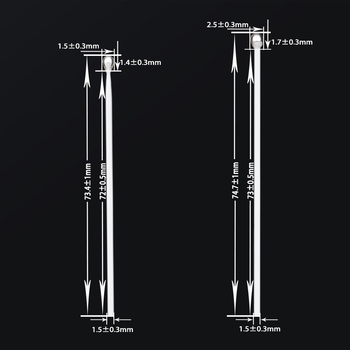 YT-522-G Bețișor adeziv ESD cu vâscozitate mare pentru curățarea prafului de pe COB module