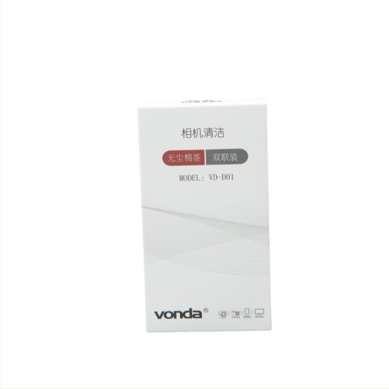 VD-D01 bețișoare de curățare pentru cameră, anti-static, ambalate individual, de unică folosință