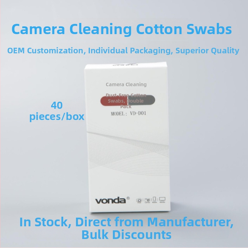 VD-D01 bețișoare de curățare pentru cameră, anti-static, ambalate individual, de unică folosință