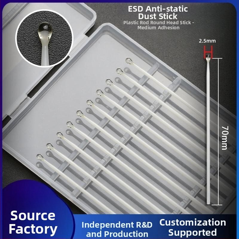 Bețișor ESD pentru îndepărtarea prafului cu tijă ABS, curățare lentile, anti-static, înlocuiește SA-001